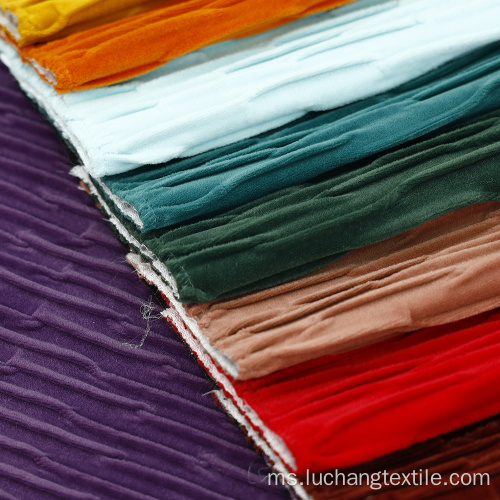 Sofa perabot slipcovers dengan kain